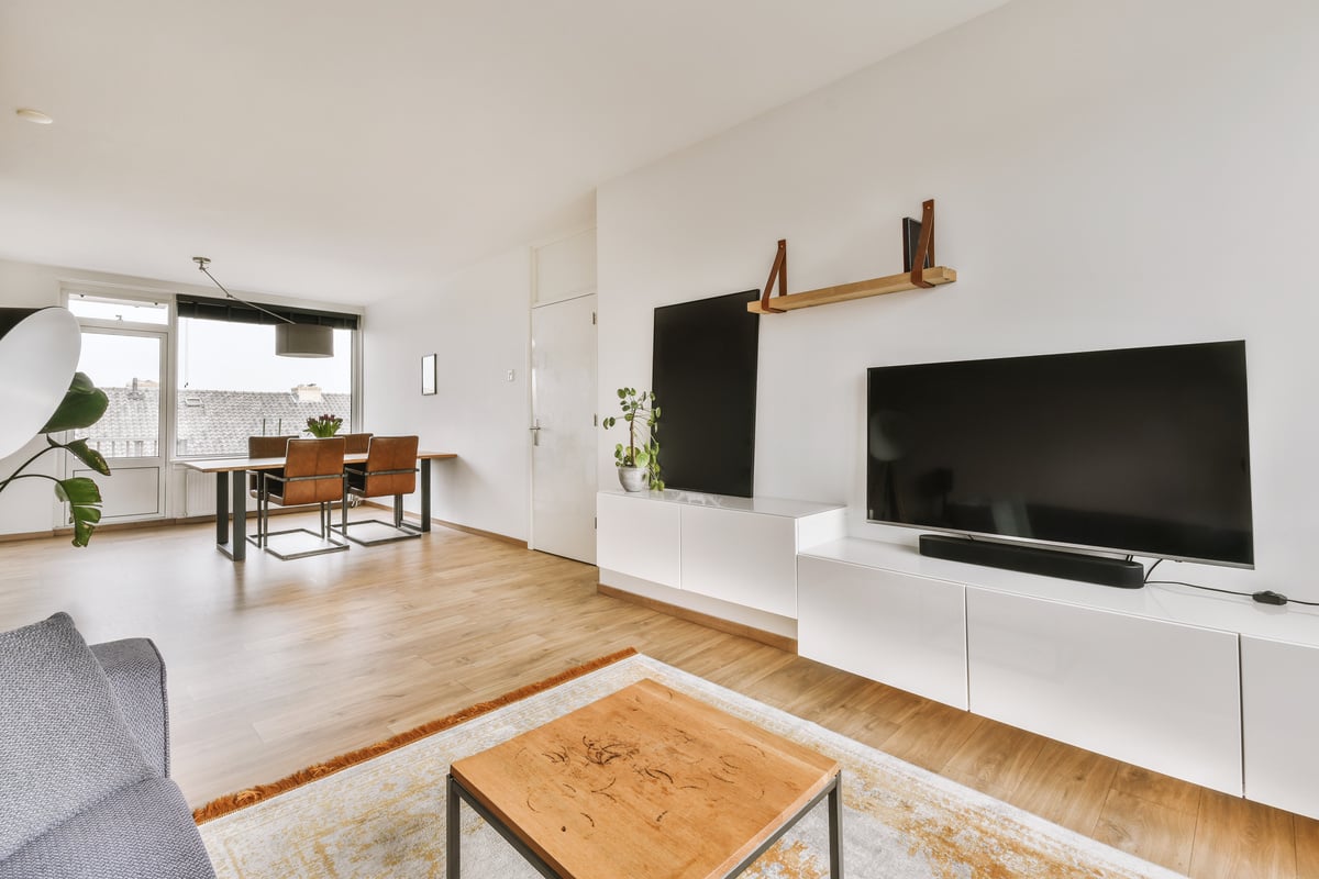 Living Room with Dining Area